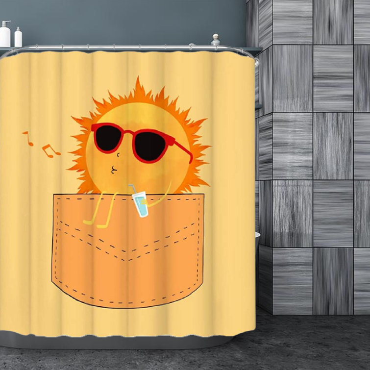 Trinx Etheldra 13 Piece Shower Curtain Set + Hooks Wayfair